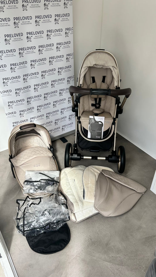 Egg3 Pushchair & Carry Cot Luxury Bundle